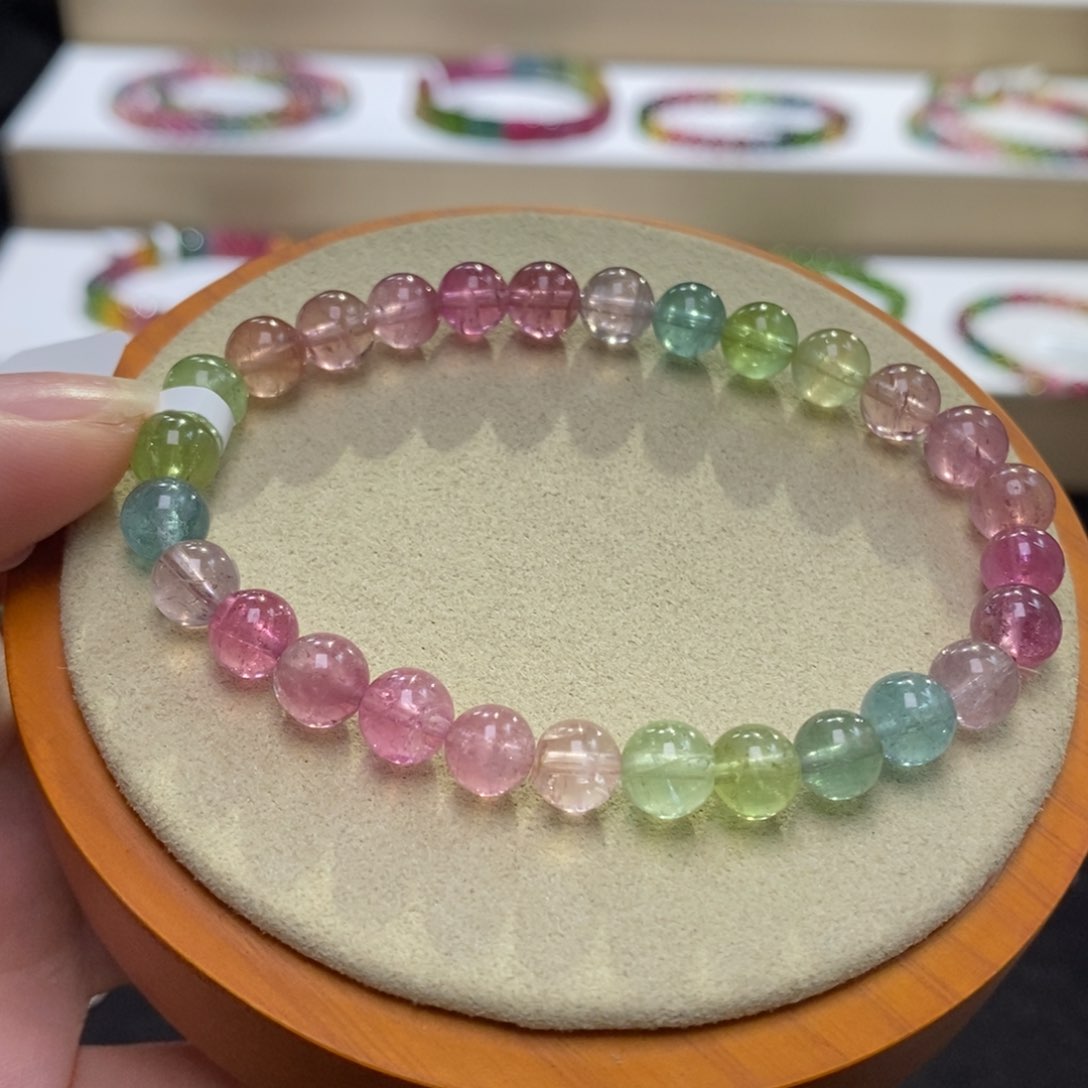 【闪购商品】碧玺手串未镶嵌两天看货期