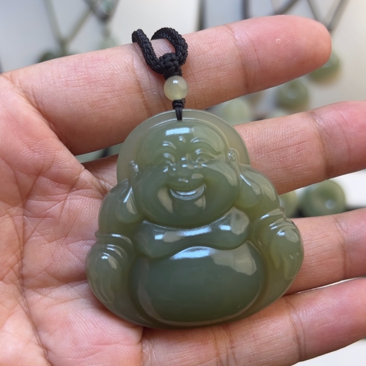 和田玉未镶嵌吊坠(不含链)666