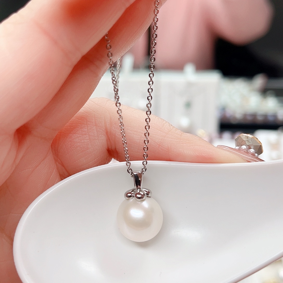 吊坠(赠链)合金淡水珍珠