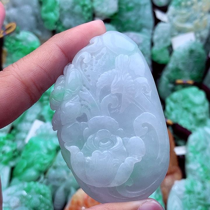 翡翠吊坠(不含链)未镶嵌