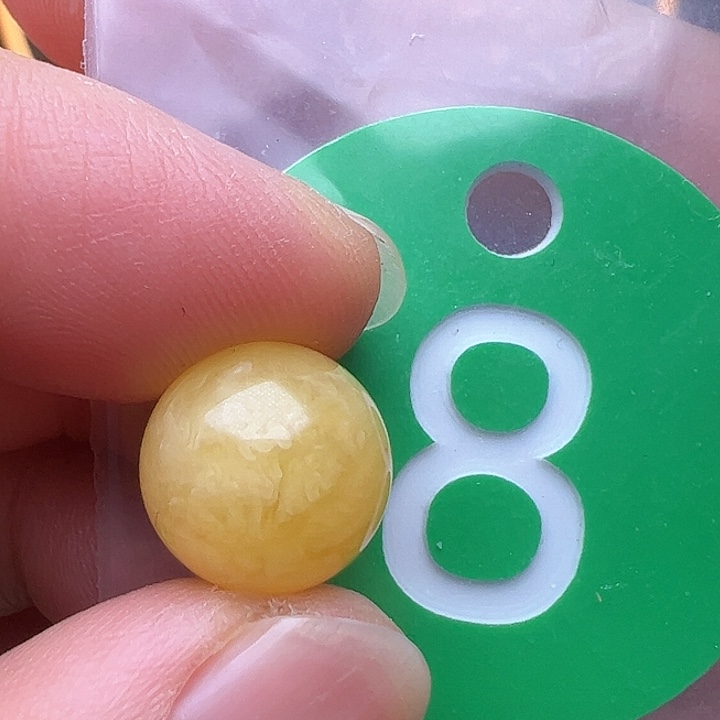 蜜蜡裸石未镶嵌11.6m m