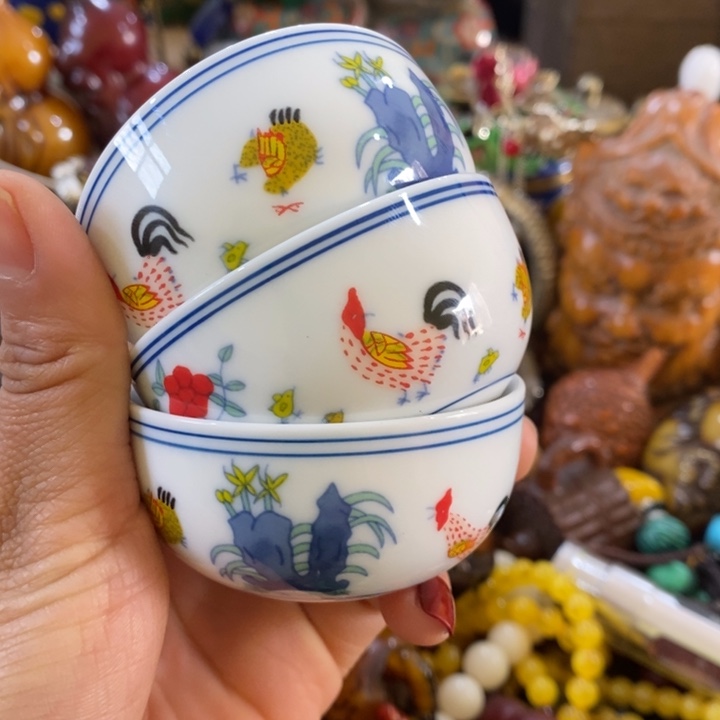 茶盏宫廷影视老旧工艺摆件