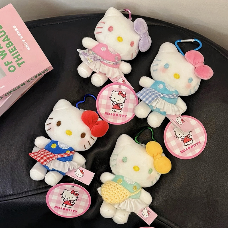 卡通公仔凯蒂猫包包挂饰小红书同款可爱玩偶helloKitty挂件钥匙扣