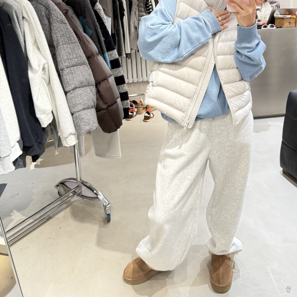 冬季加绒净版休闲束脚