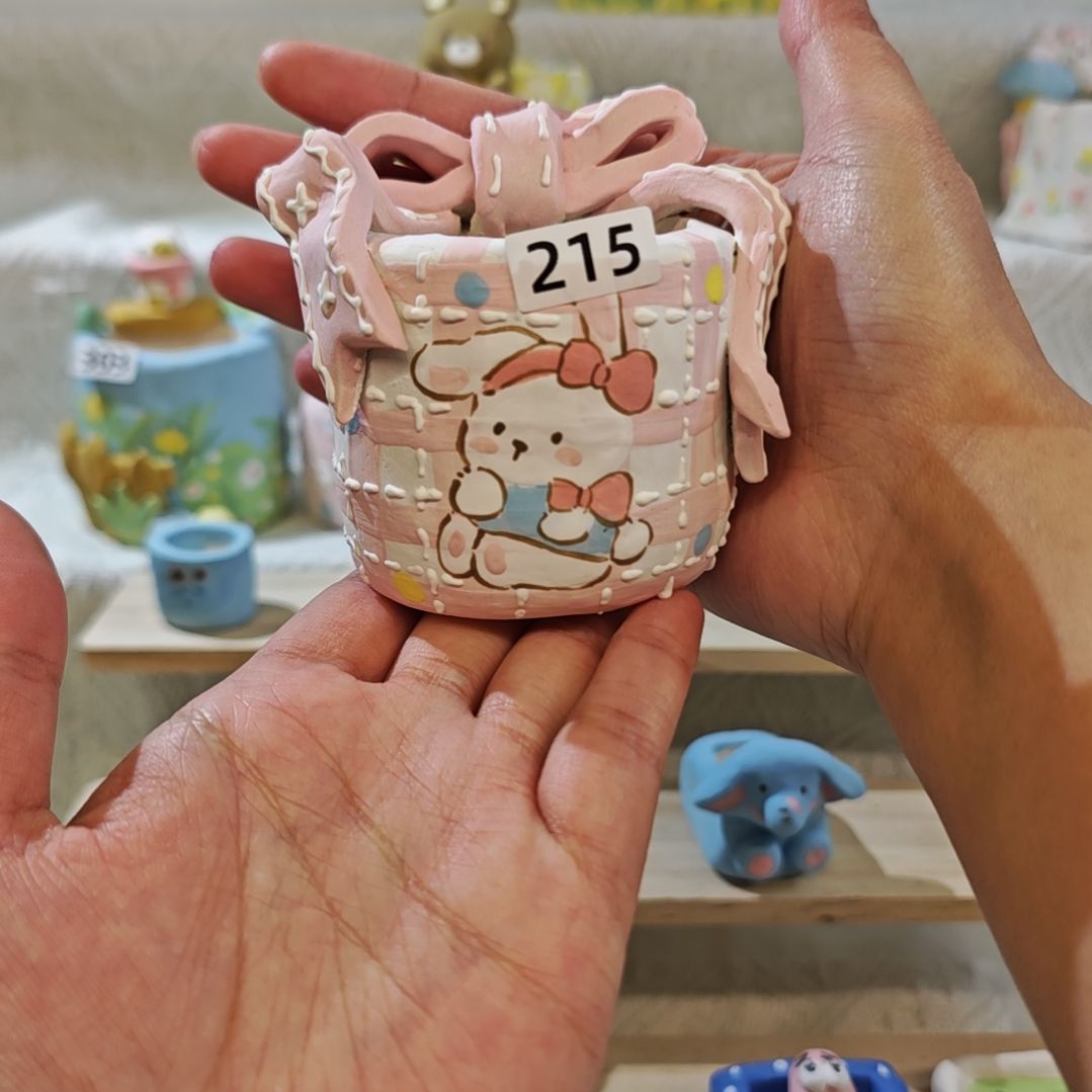 满29.9包邮手工花盆215