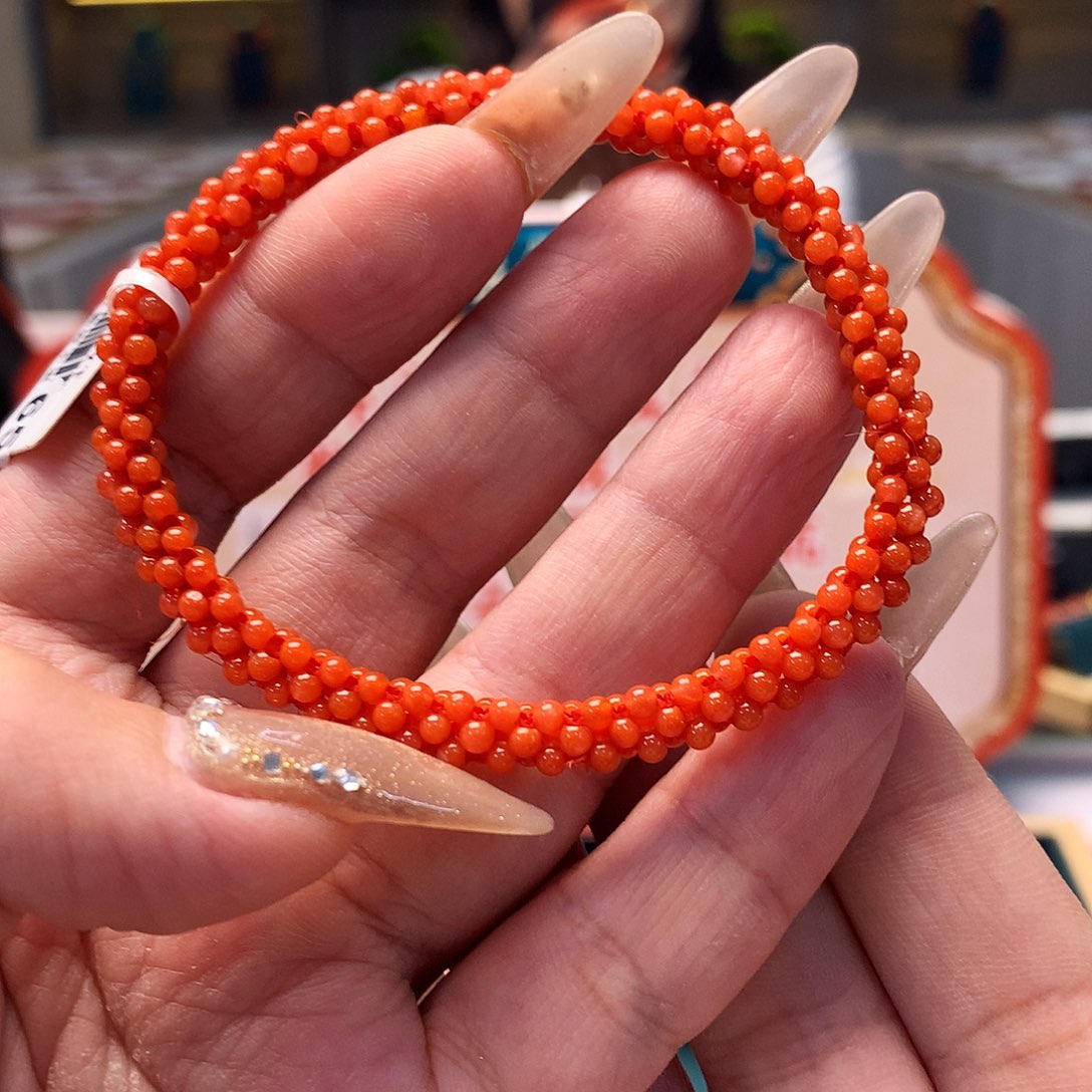 【闪购商品】南红玛瑙5m m未镶嵌手串