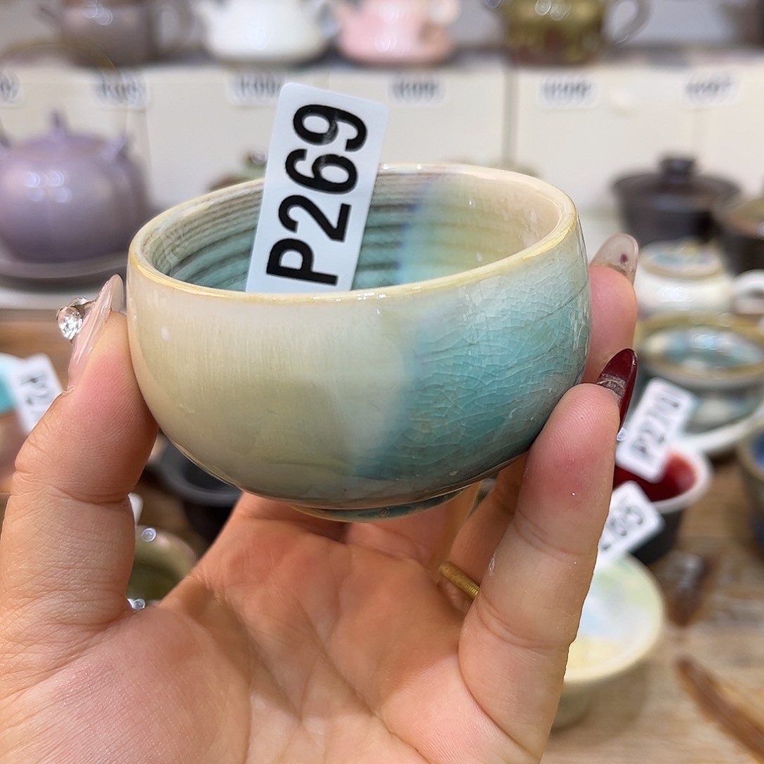 白泥茶杯陶瓷艺术