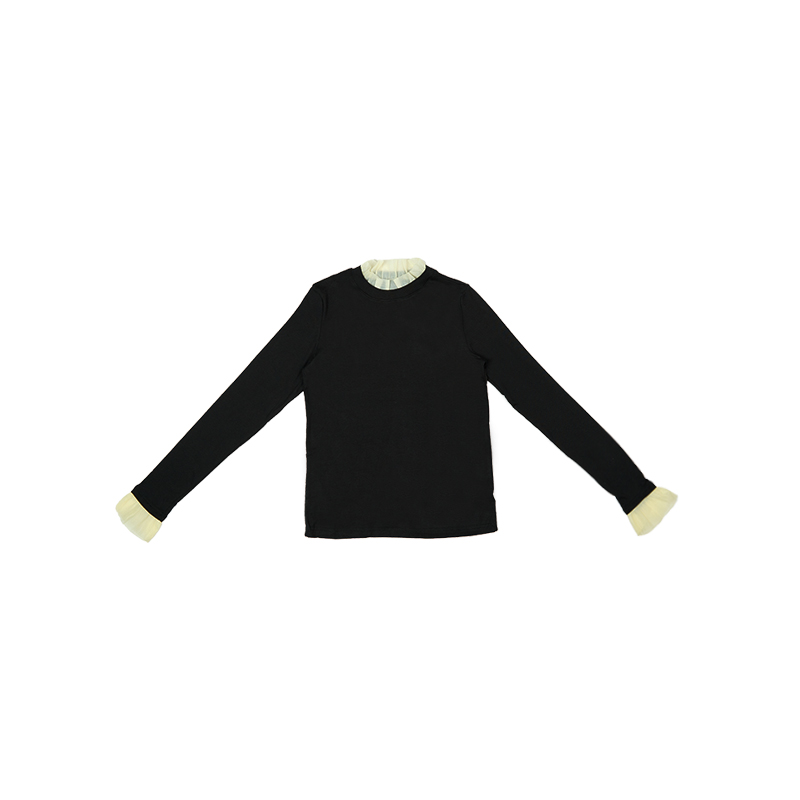 【U.M】向阳伊士曼醋酸羊毛软糯保暖打底T恤简约百搭