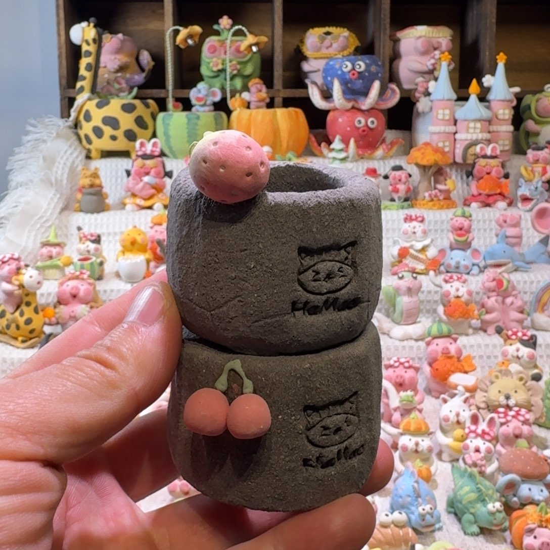 厂家直销手工花盆摆件