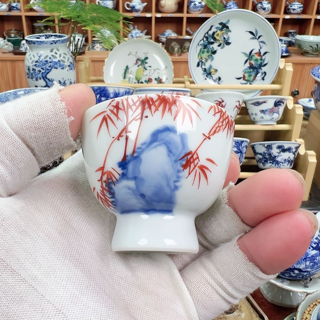 柴窑茶具茶杯茶壶