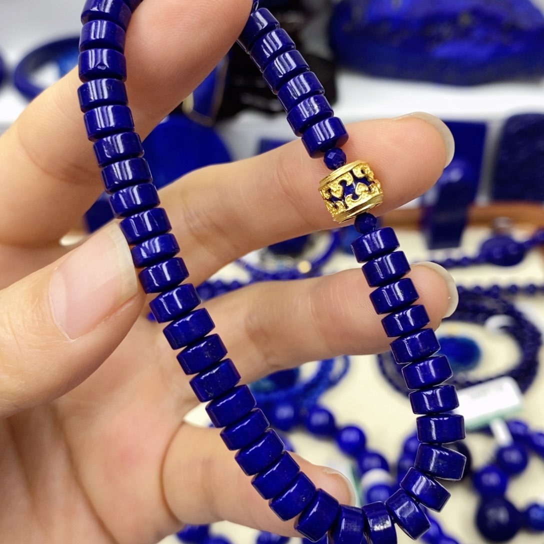 青金石手链未镶嵌