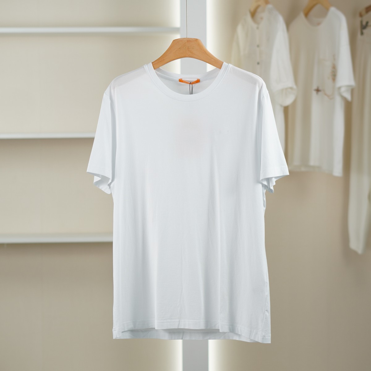 麦迪尚品 一路童行【七】3120239 简约纯色T恤男装夏季品牌折扣