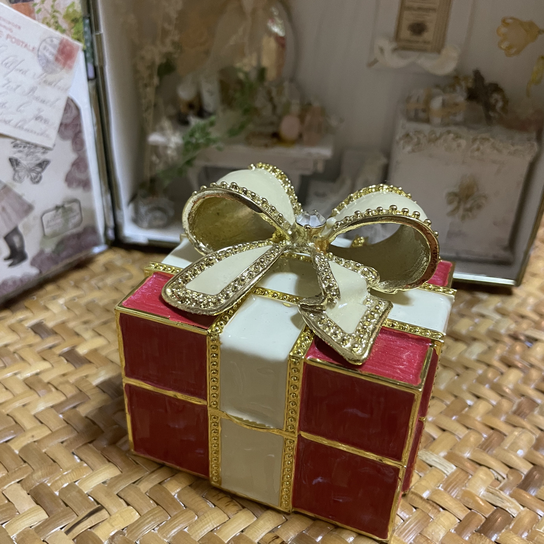 日本中古礼物盒音乐首饰盒