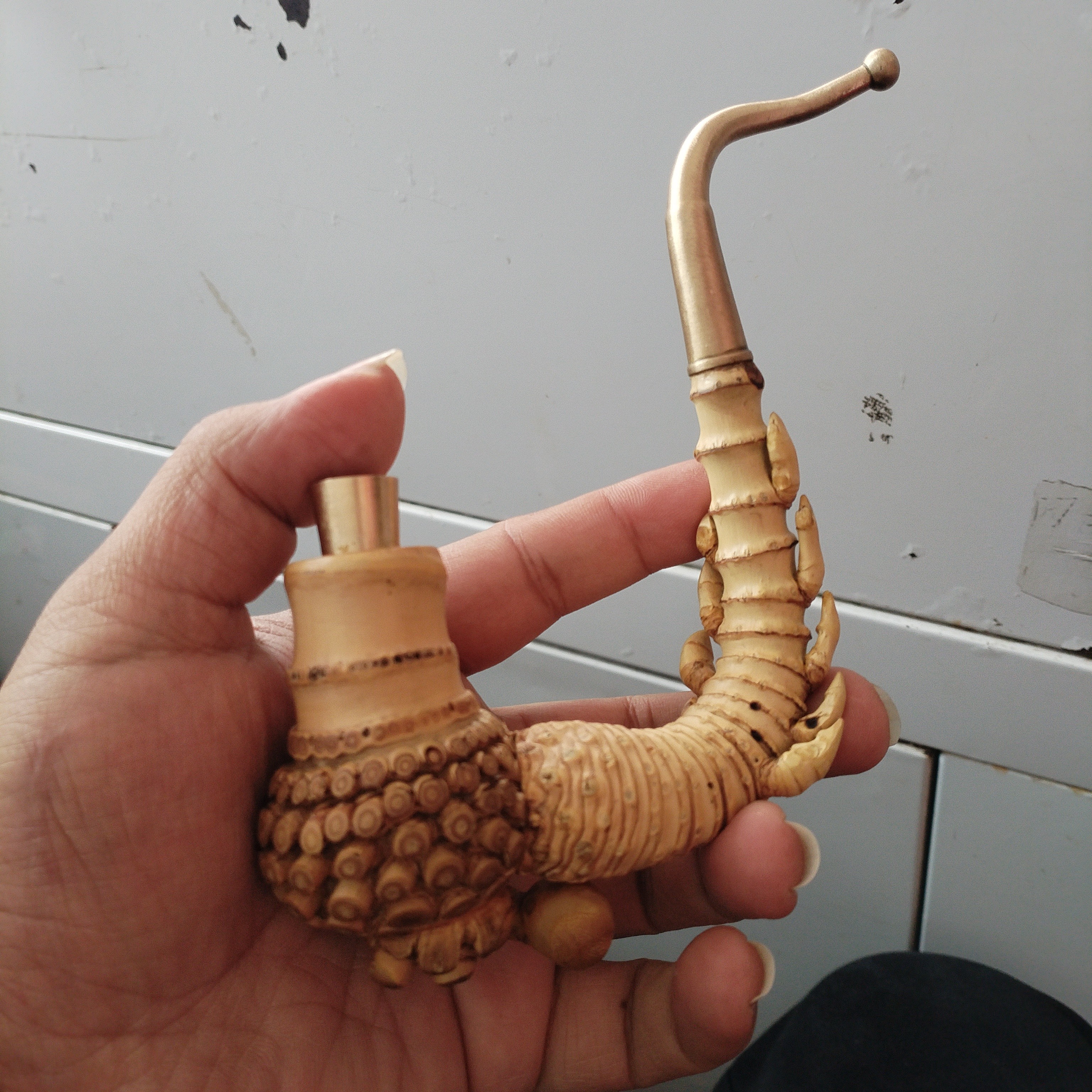 熊姐贵州民间艺术品烟斗
