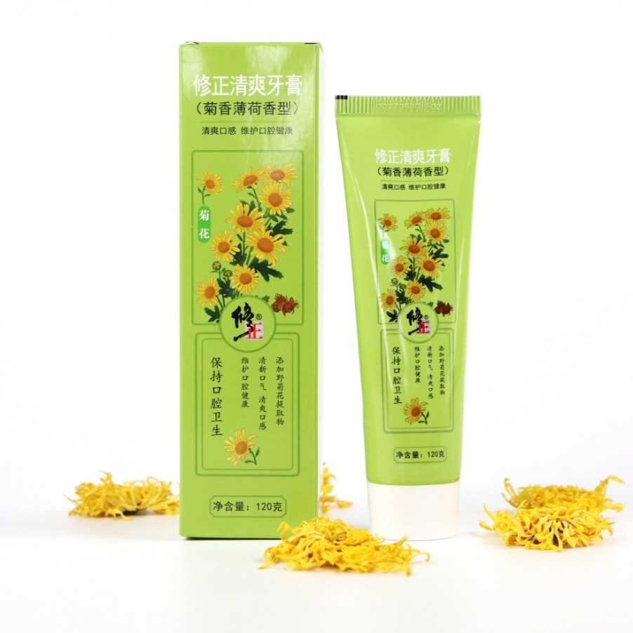 【一哥专属】修正清爽牙膏（菊香薄荷香型）