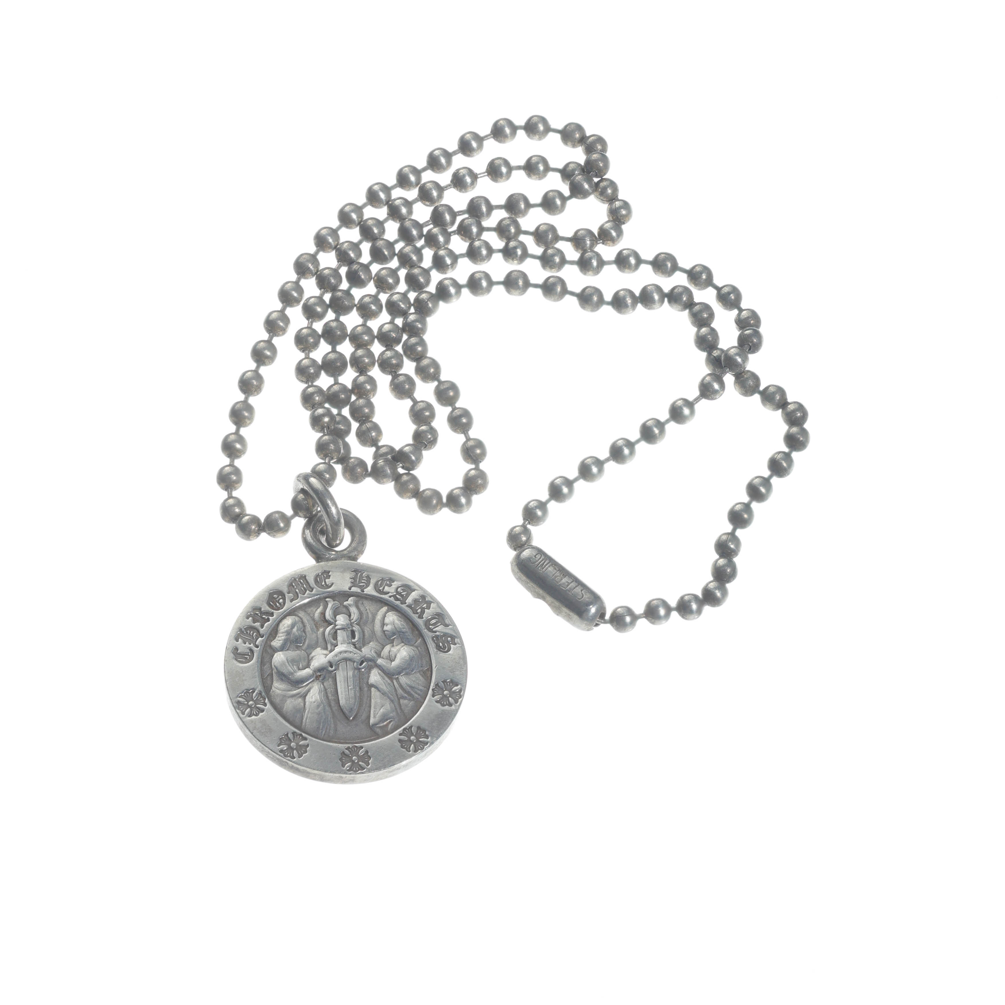 ANGEL V2天使圆牌徽章项链