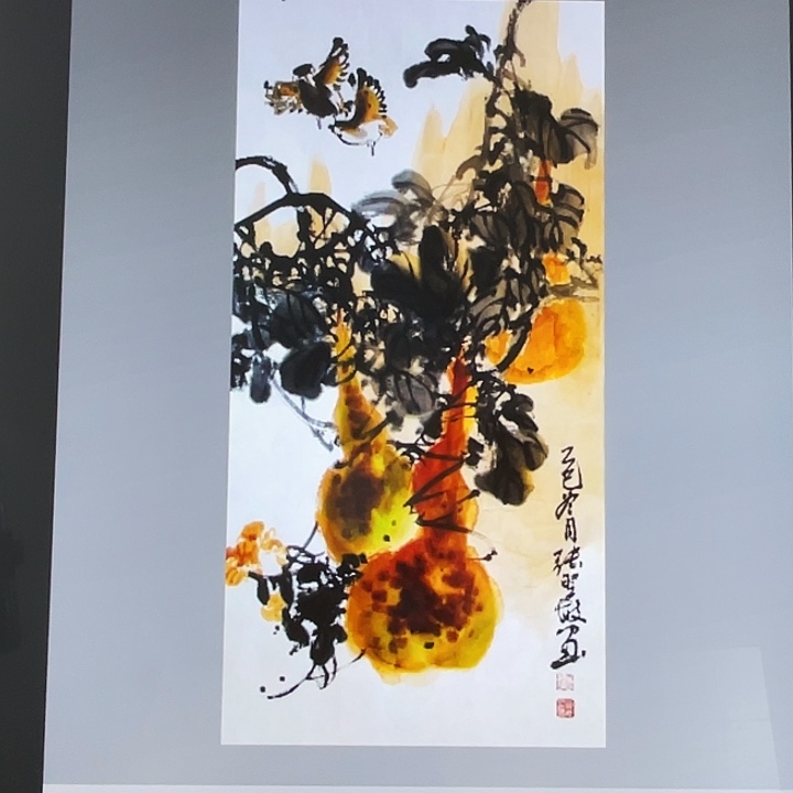 国画张圣敏先生纯手绘作品