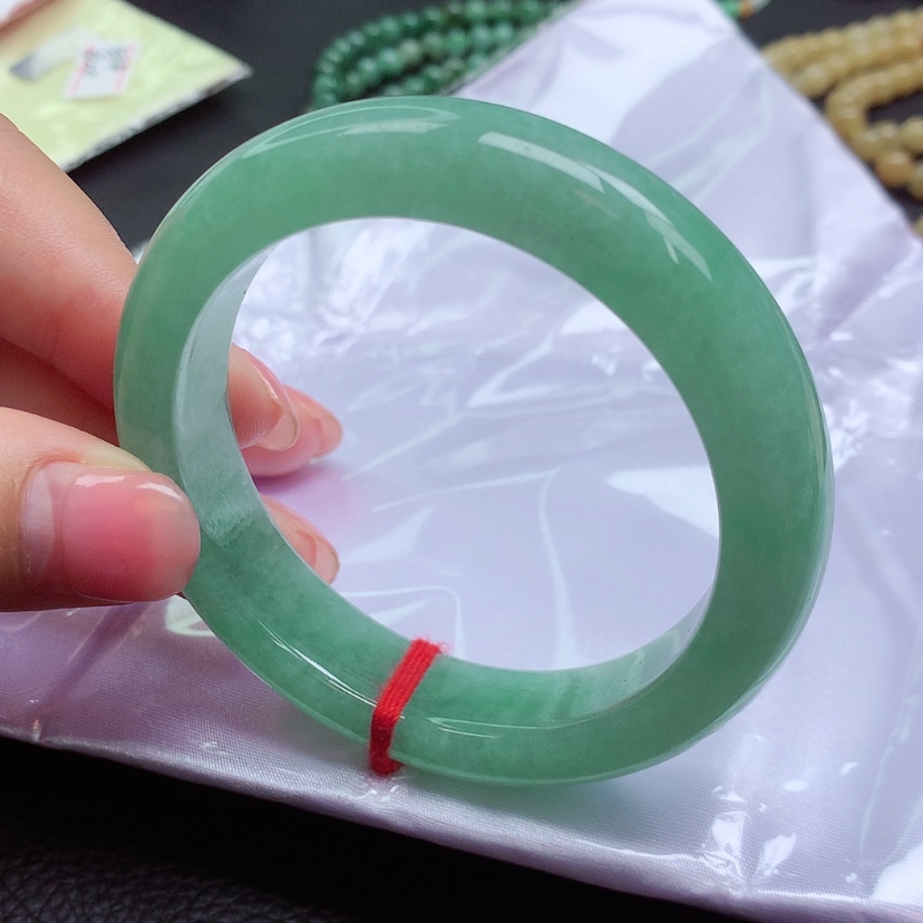 【闪购商品】翡翠手镯未镶嵌翡翠手镯53.7