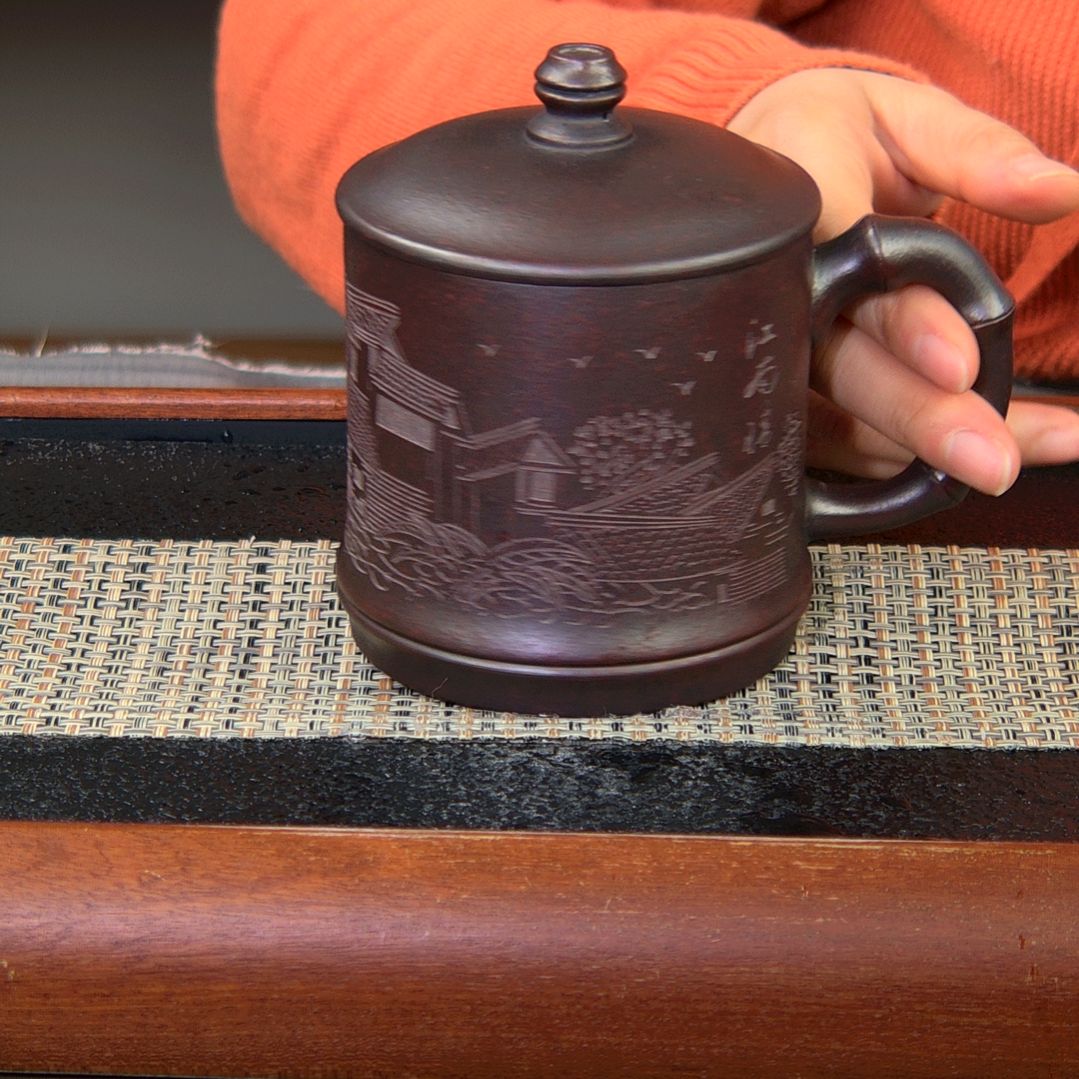 【闪购商品】紫砂茶杯高货放漏