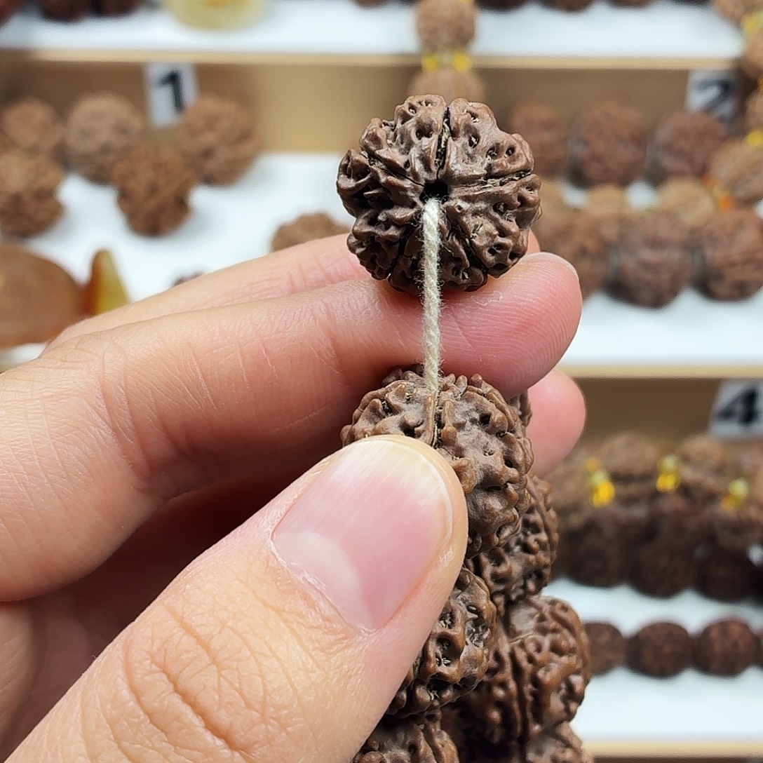 金刚菩提手串精品梅花粗筋蜂窝