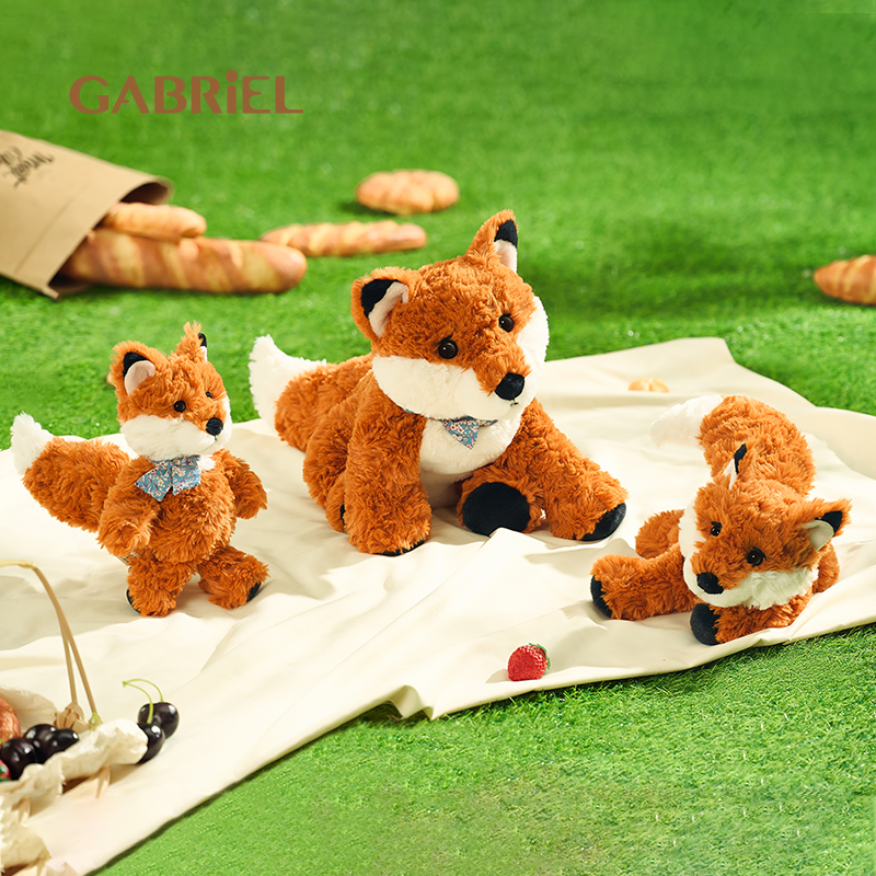 【新品】伽百利Gabriel狐狸毛绒玩偶公仔玩具安抚节日礼物送男女