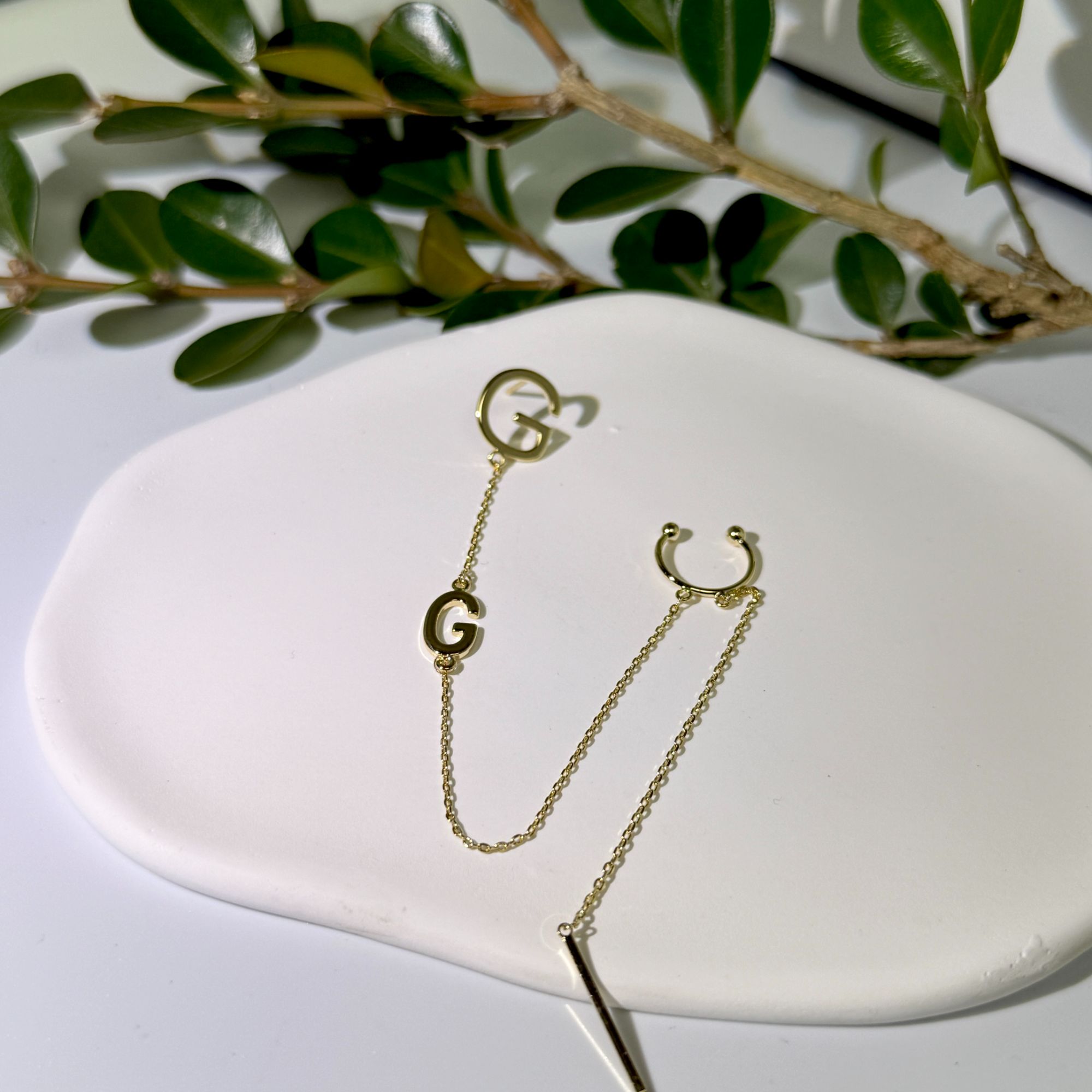 九小尚 铜合金珐琅耳饰 R1567秋季冬季冬天过年耳饰耳环