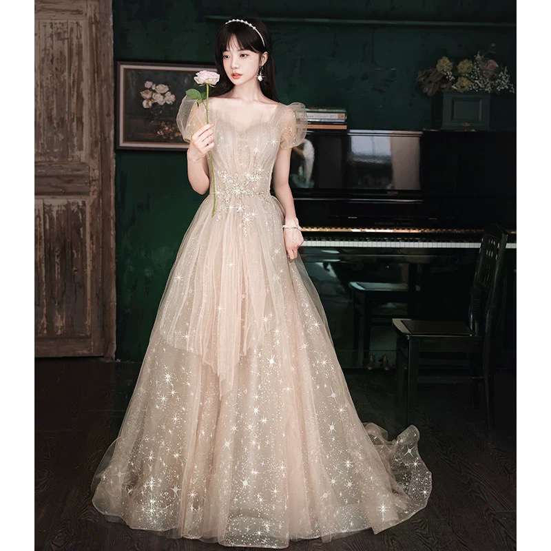 大码胖mm晚礼服年会胖妹妹显瘦宴会显瘦遮肚高级感200斤加肥加大