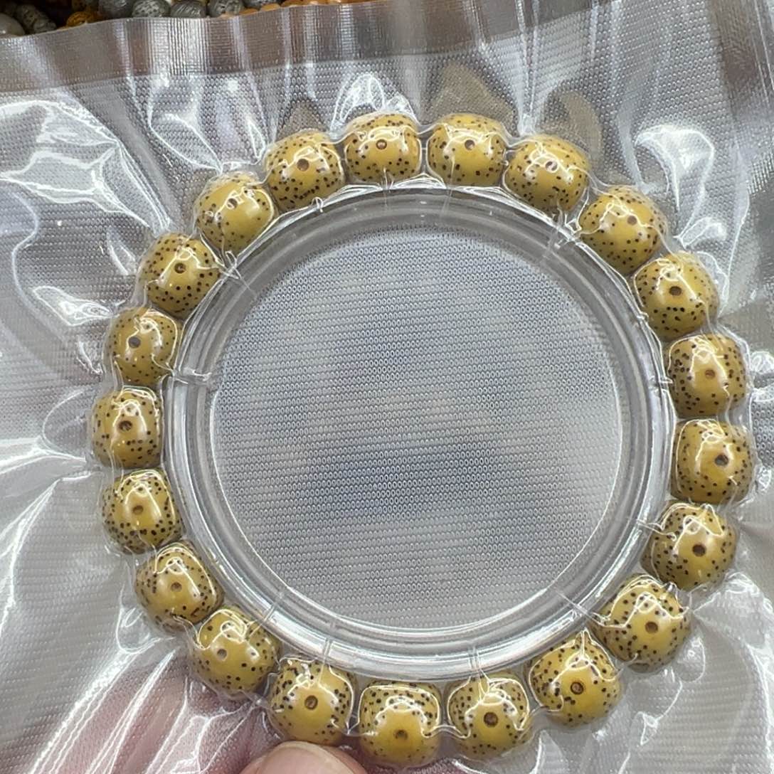 星月菩提手串16灭火黄星月菩提单圈1.1