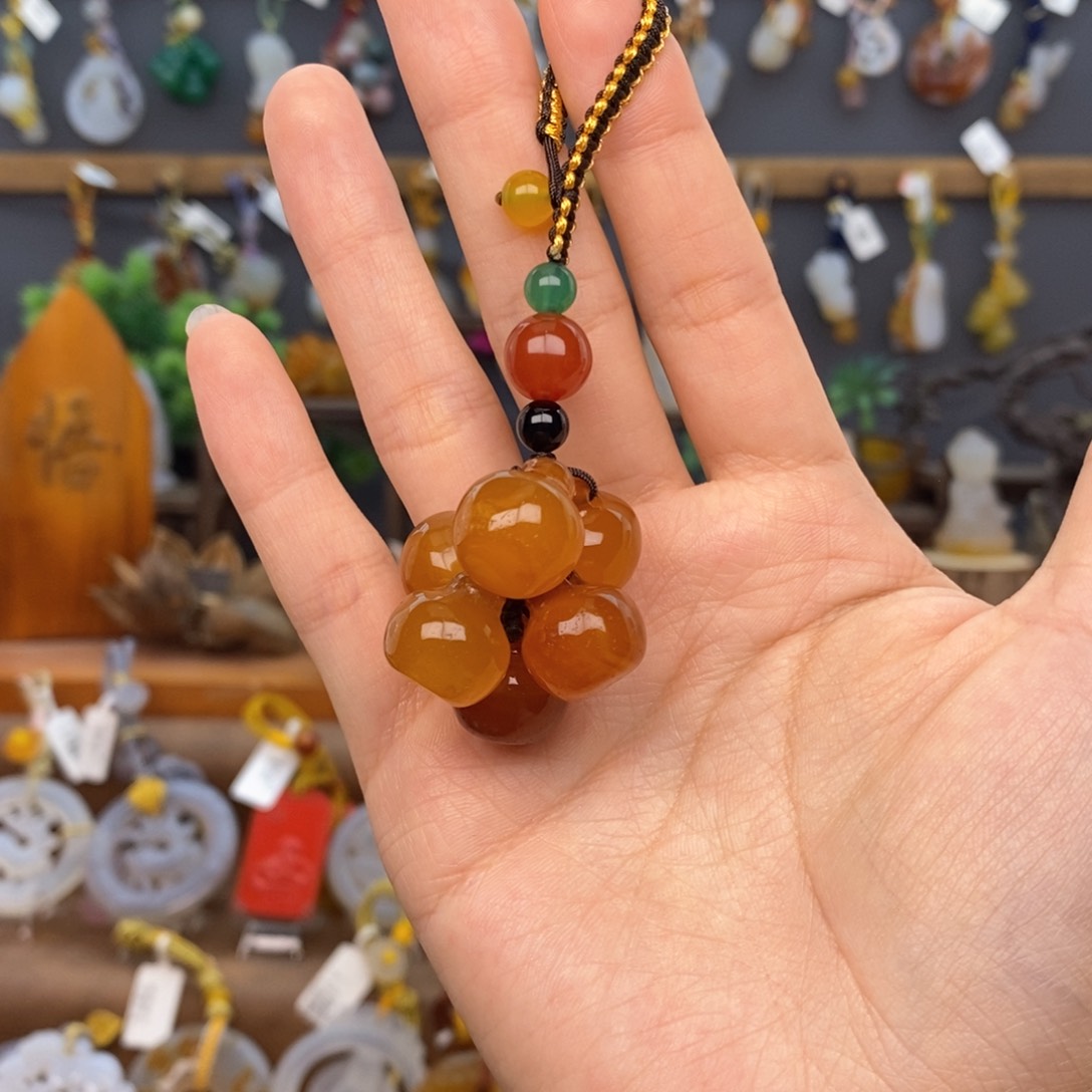 玛瑙/玉髓车挂未镶嵌6666666