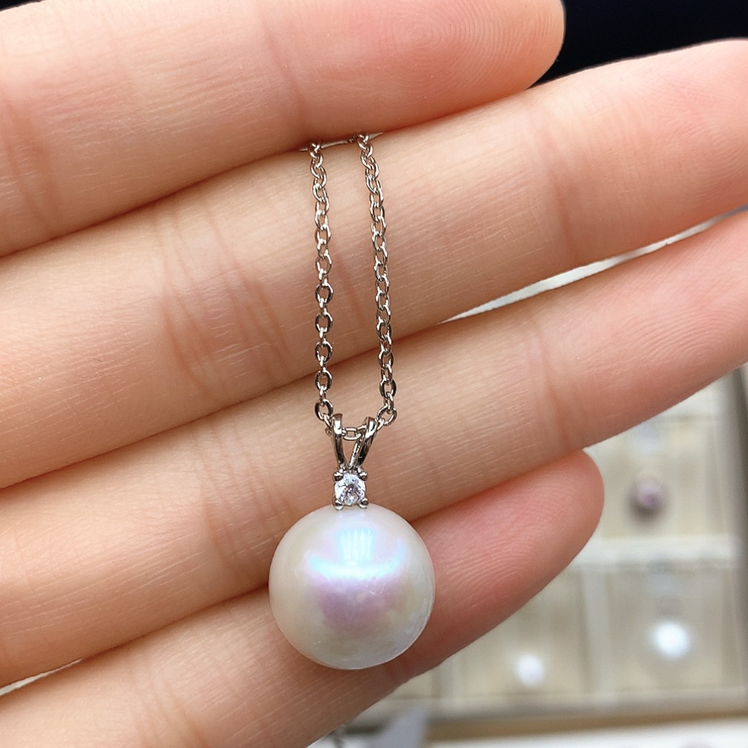 淡水珍珠颈饰合金