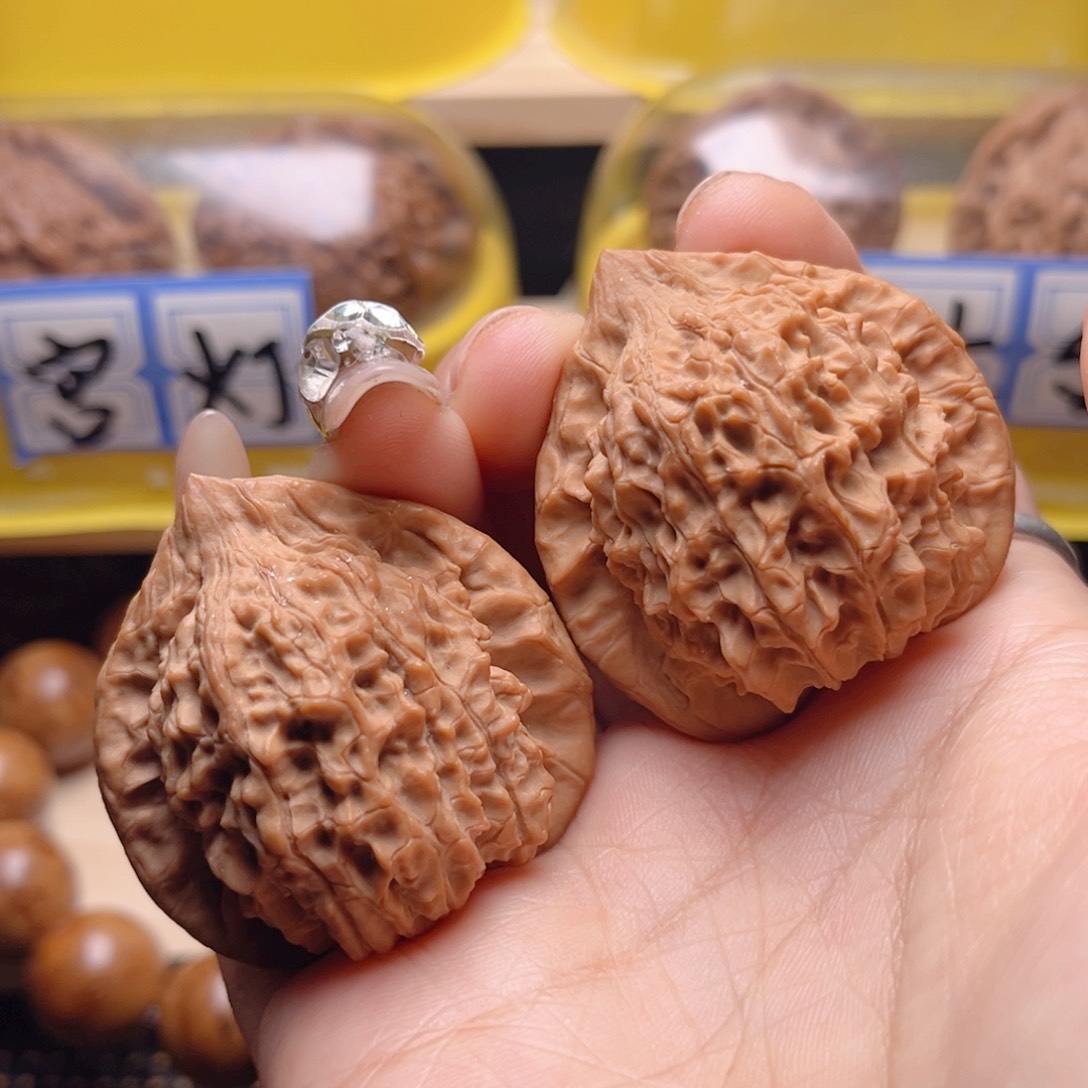 文玩核桃把件朱雀42