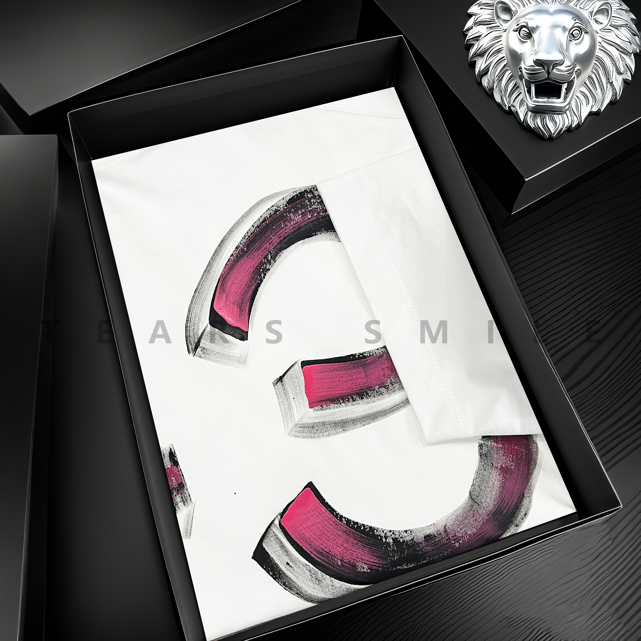 纯棉重磅T恤短袖男女同款  手绘#9987