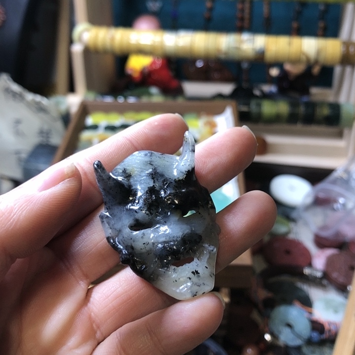 岫玉岫玉挂件未镶嵌