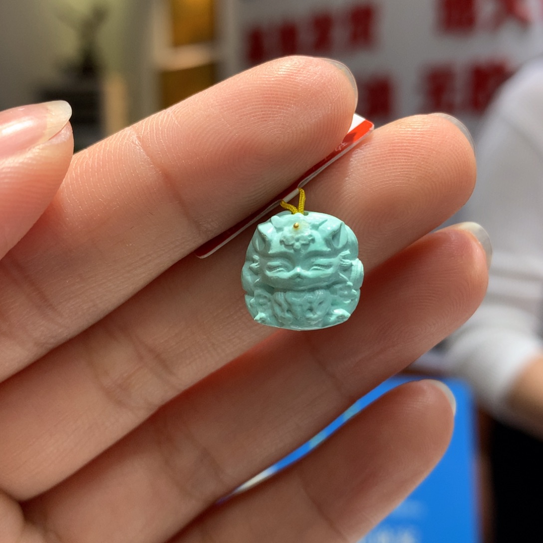 绿松石未镶嵌配饰