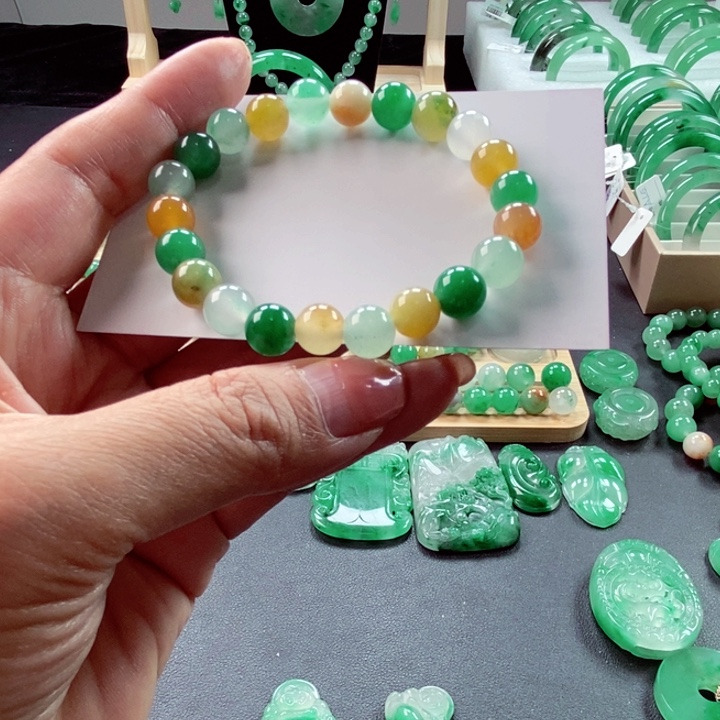 石英质玉手串未镶嵌用****2