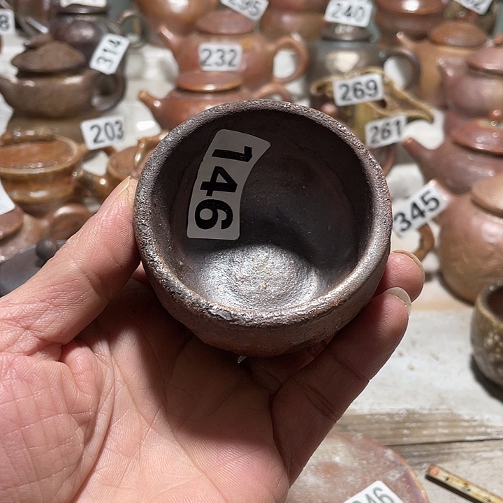 纯手工柴烧茶具精品