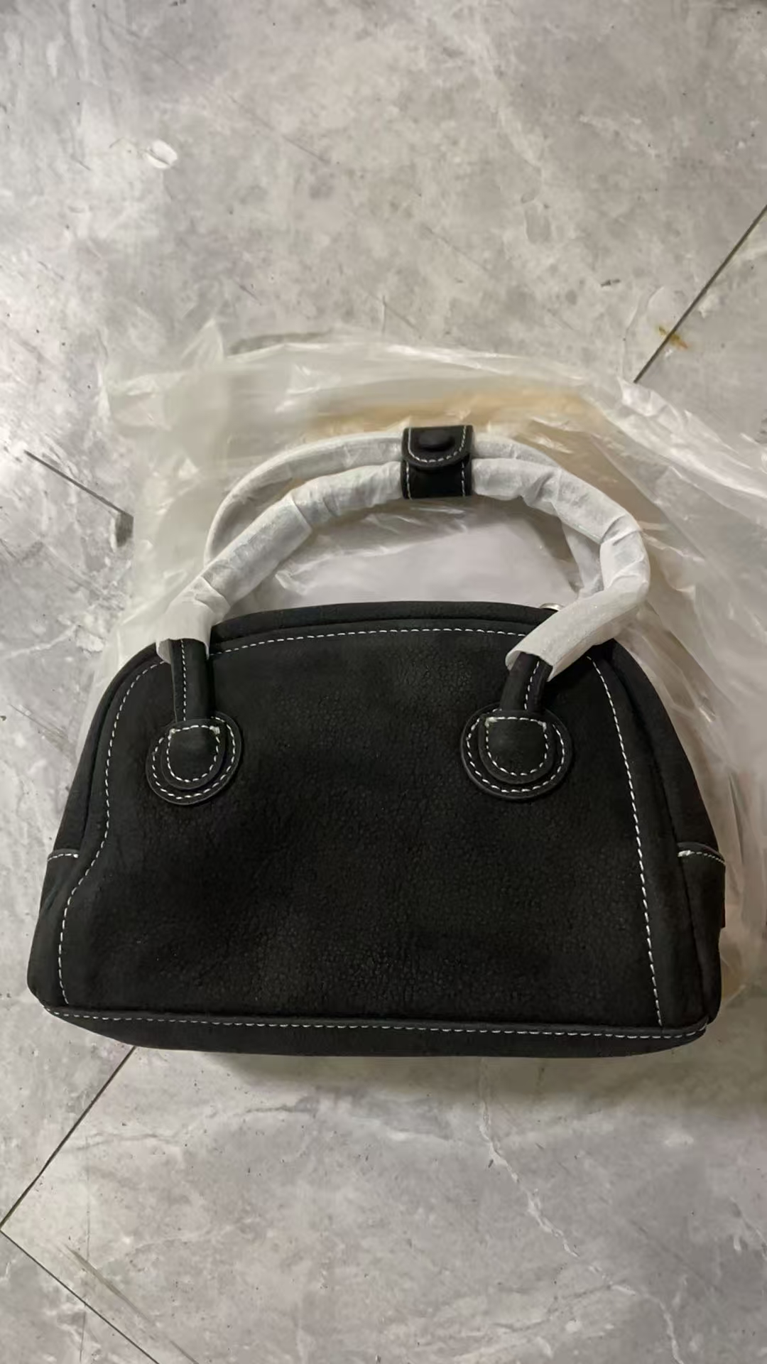 【点点福利】真皮高定女包【清货有瑕】280黑色无字