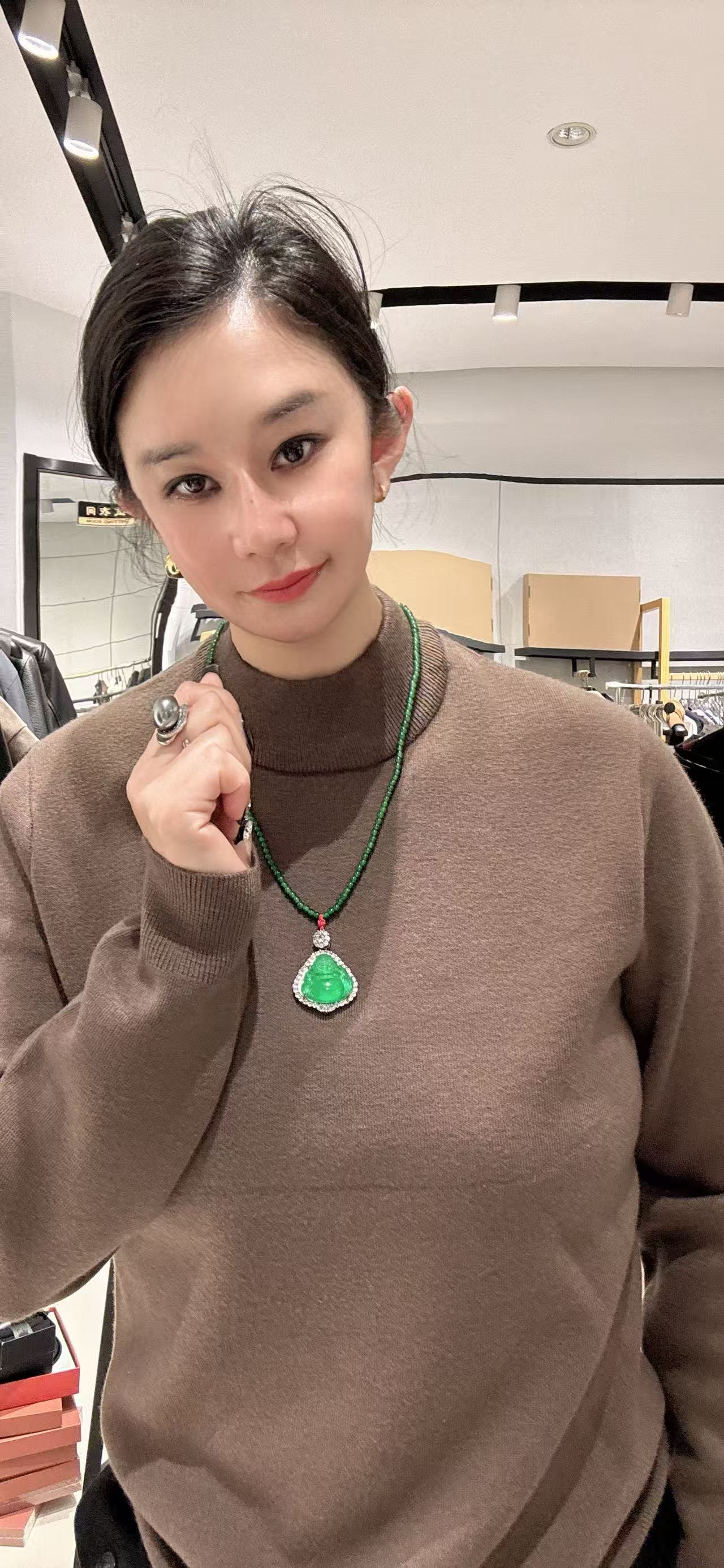 25男士休闲百搭纯色长袖圆领毛衣