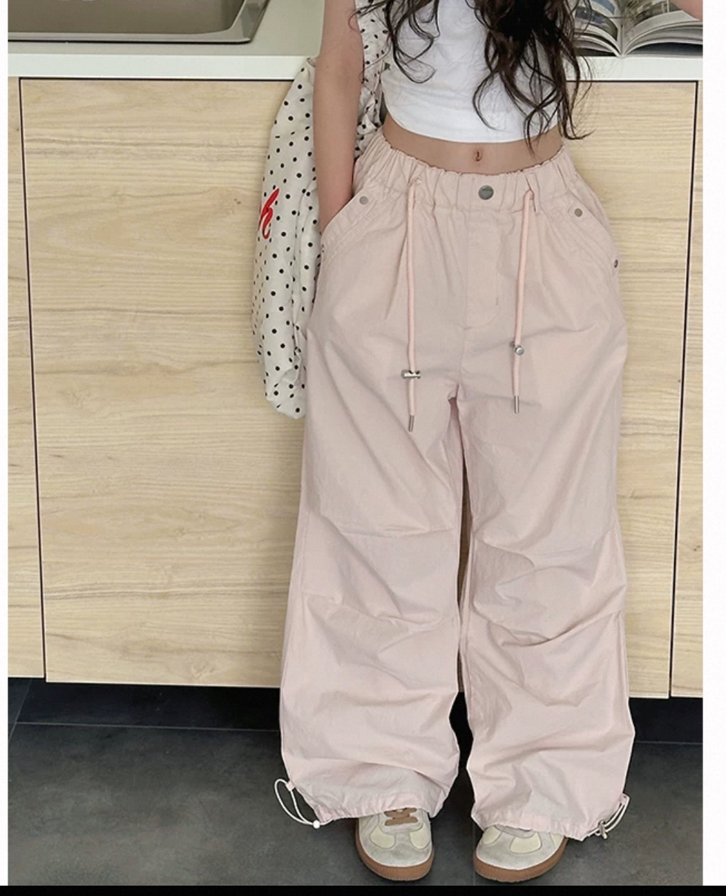 潮童夏款超薄工装裤8117