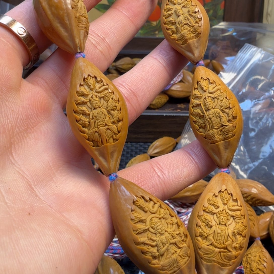 橄榄核手串/手链九龙万佛