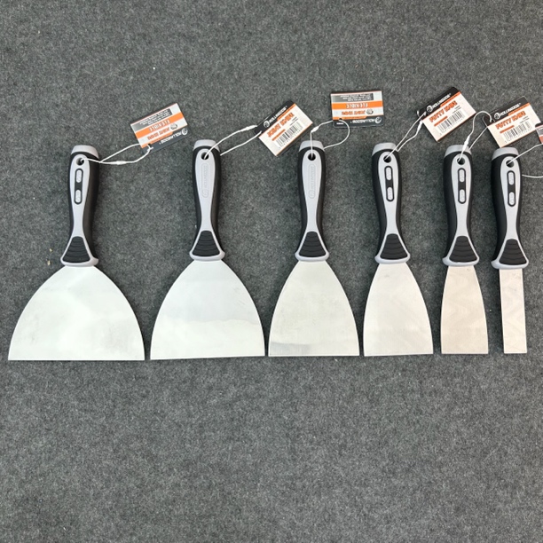 滚动狗碳钢油灰刀1-2-3-4-5-6寸抹灰刮灰都非常好用