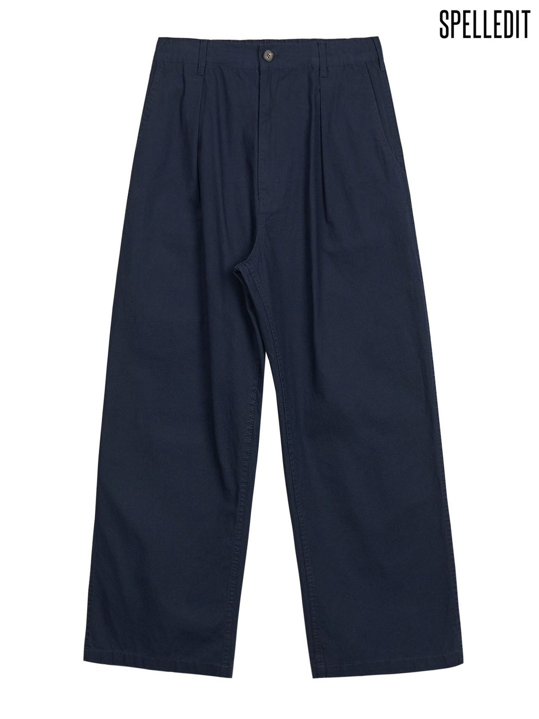 韩国正品 spell 法式褶皱休闲裤/no退换 理性下单