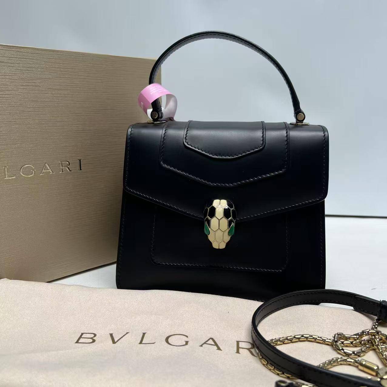 胖虎安安/宝格丽/95新/公价0/箱包/两用包/31B2501230024