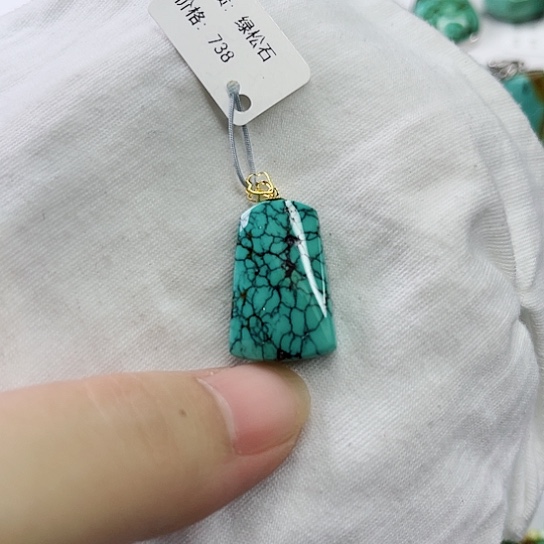 绿松石珠宝奇石未镶嵌