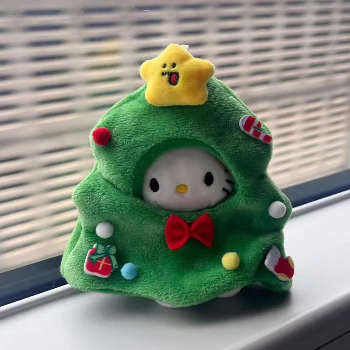 迷你圣诞树kitty包包挂件可爱节日礼物少女心包挂饰