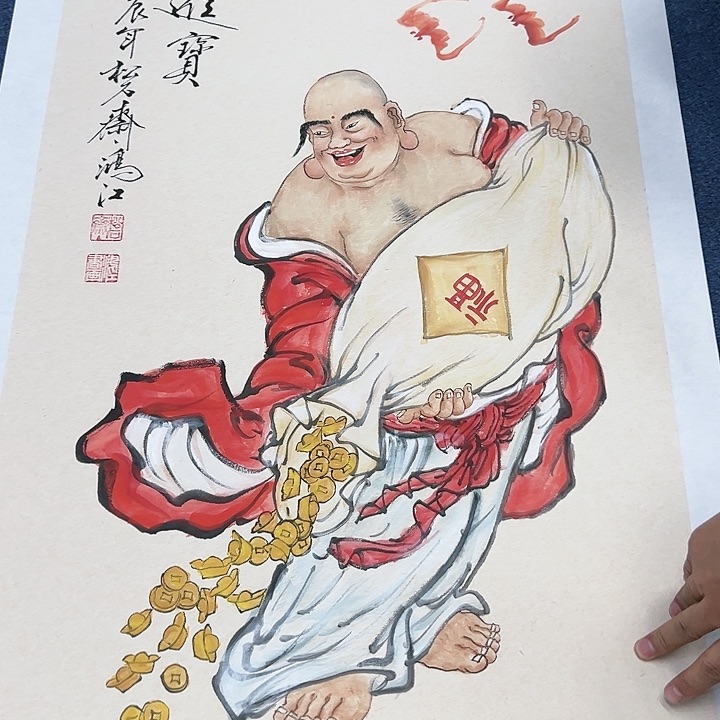 国画书画作品多次