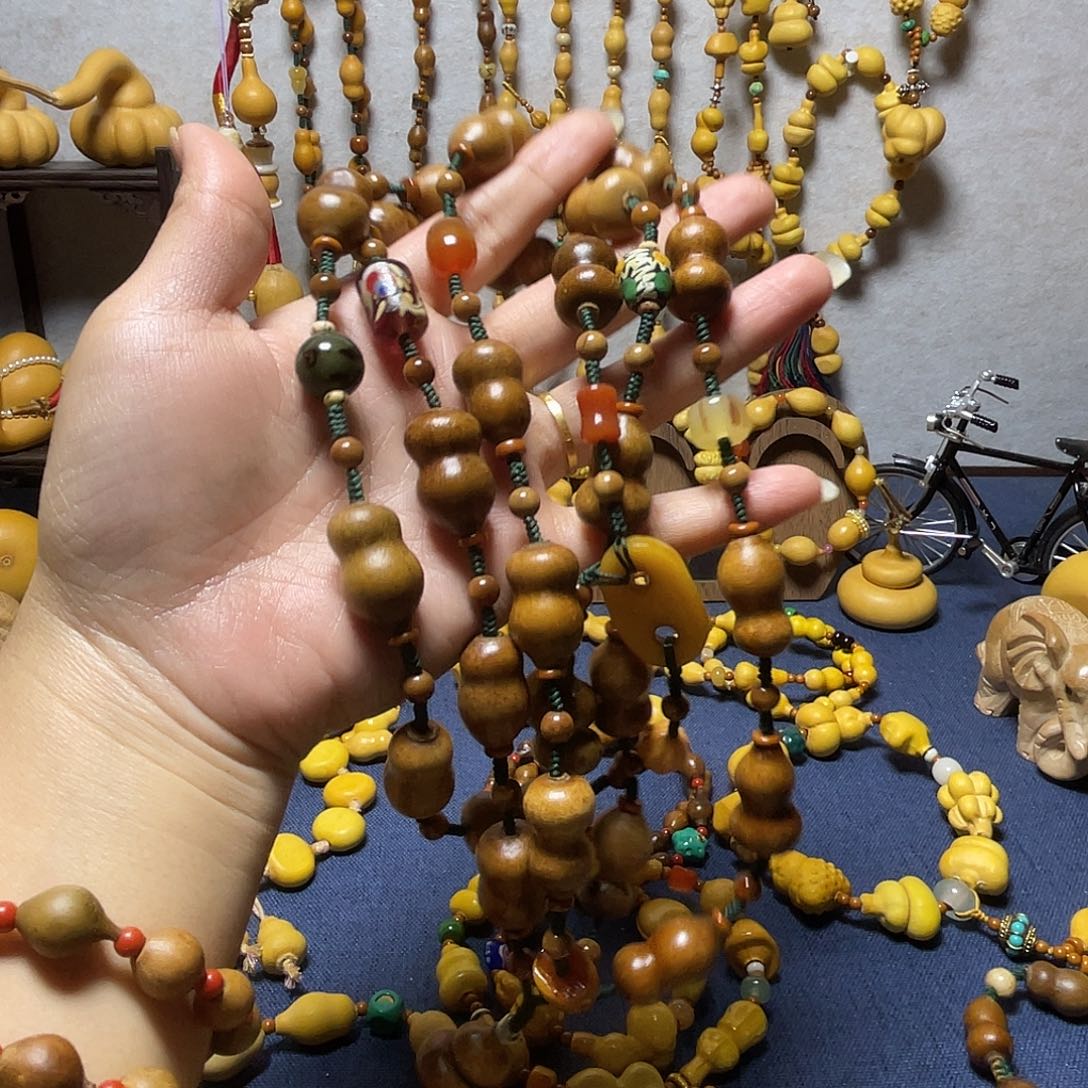 纯天然葫芦手工制作