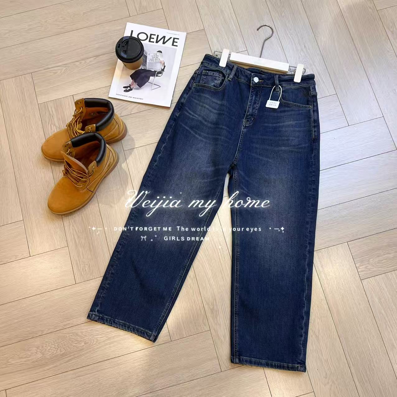 【WJ】秋款 玉 119 牛仔裤（30-40）