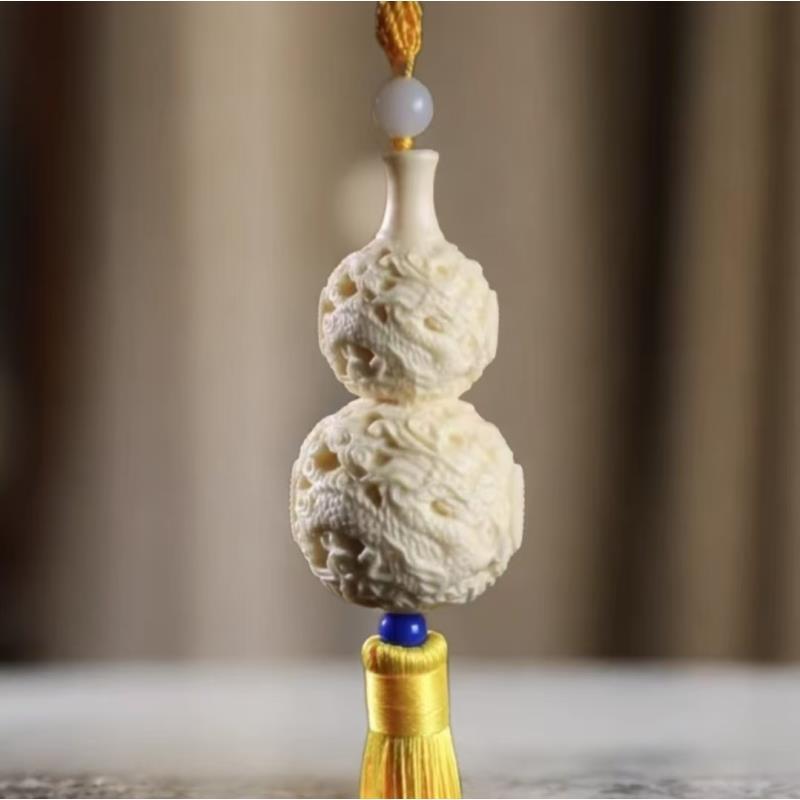 006 象牙果葫芦挂件wy006（无礼盒）