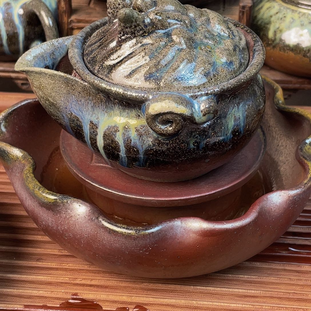 橘***糖茶壶紫砂宜兴紫砂壶